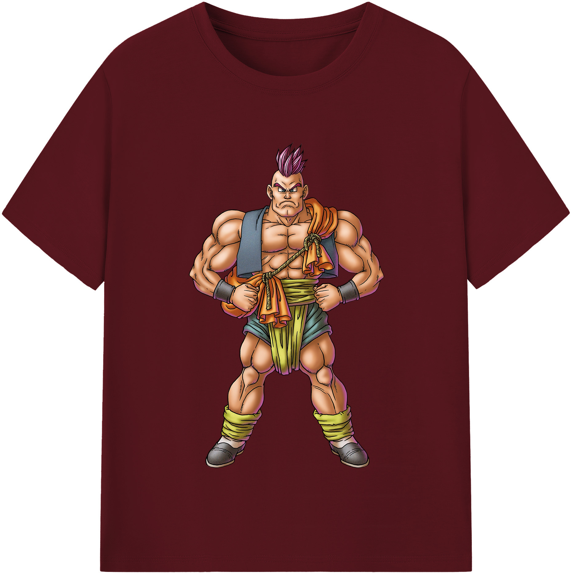 （画像用） ドラゴンクエスト Doragon Kuesuto Dragon Quest 綿100％半袖Tシャツ（フロントプリント）